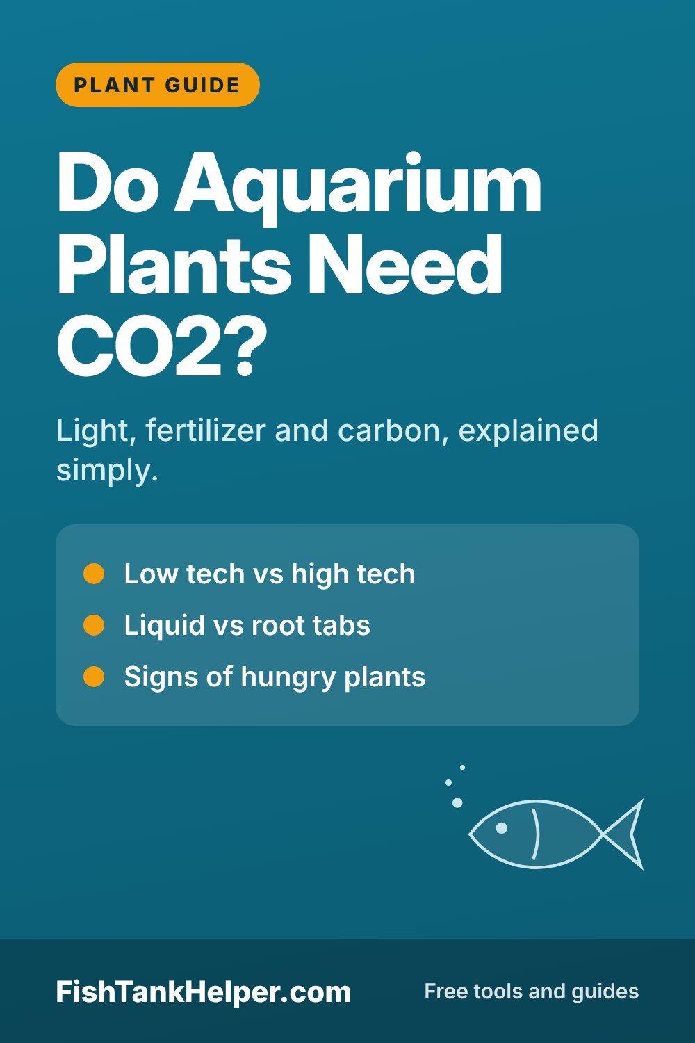 Pinterest pin for this guide: CO2 and Fertilizer for Planted Tanks: A Beginner's Guide
